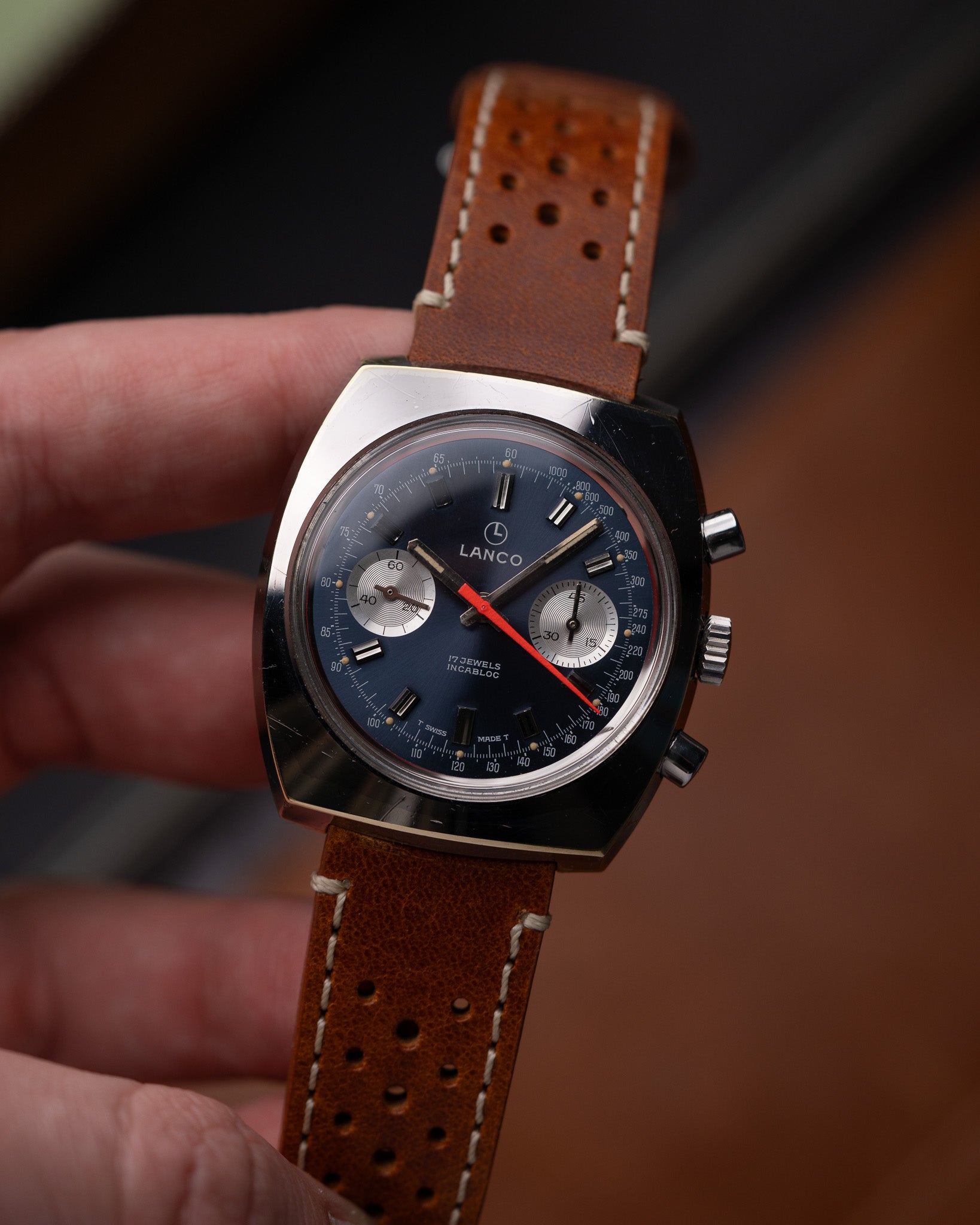 Lanco Mechanical Chronograph Valjoux 7733