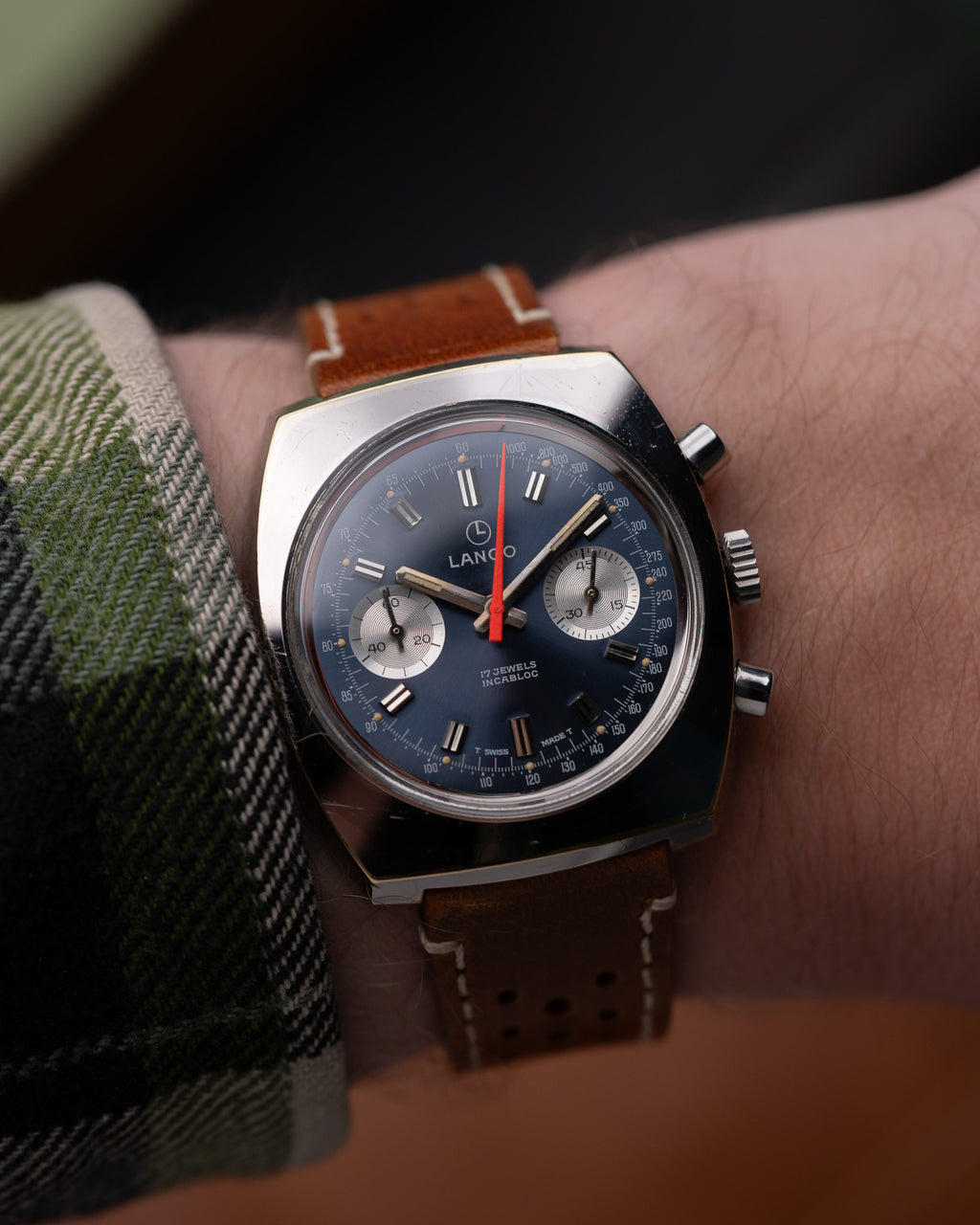 Lanco Mechanical Chronograph Valjoux 7733
