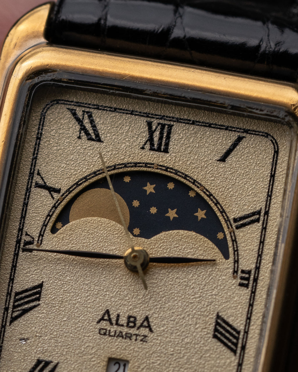 Seiko Alba Moonphase - Svært sjelden