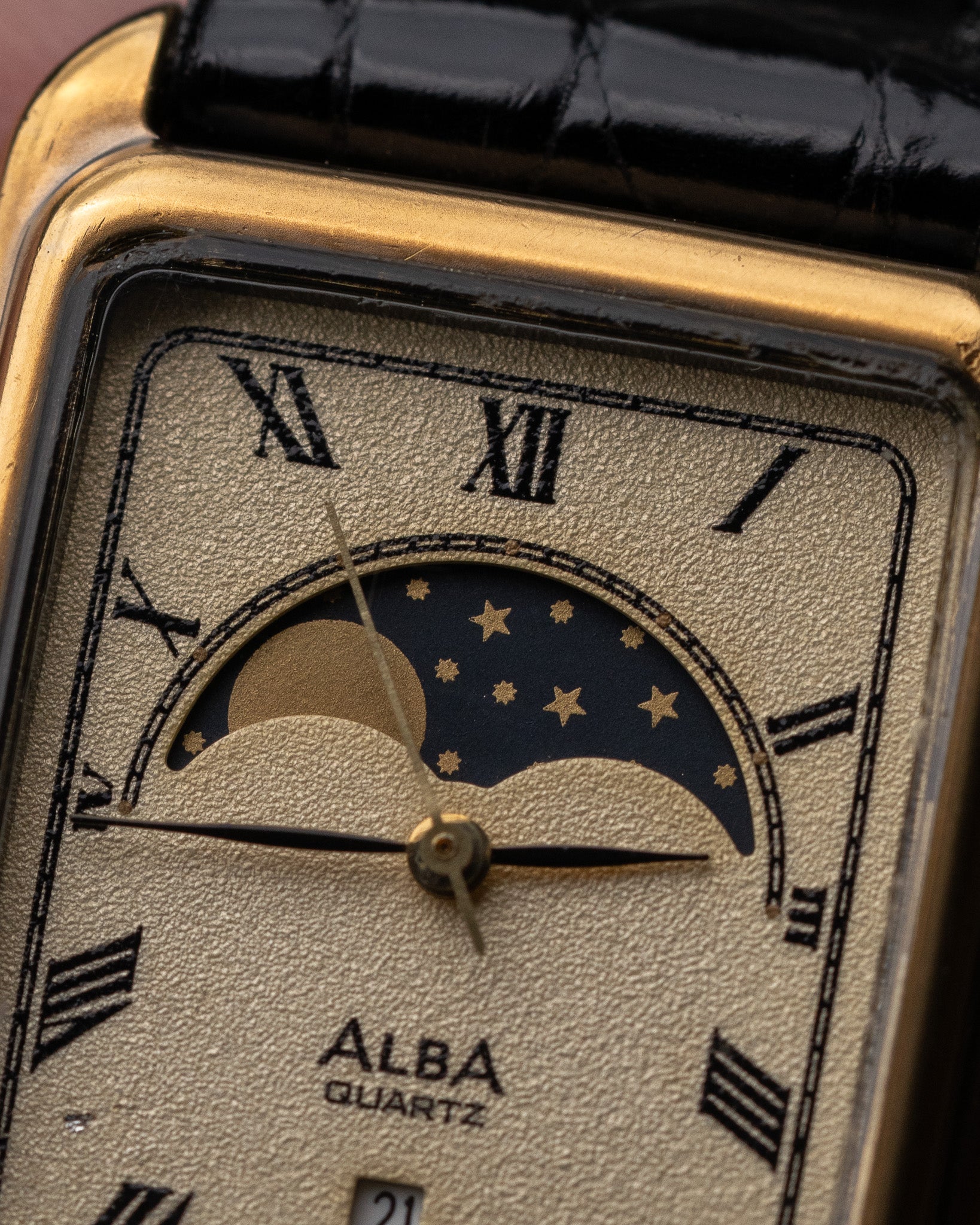 Seiko Alba Moonphase - Svært sjelden