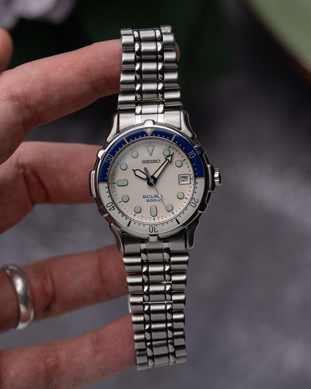 Seiko Scuba 5H25-6050 - Flott stand