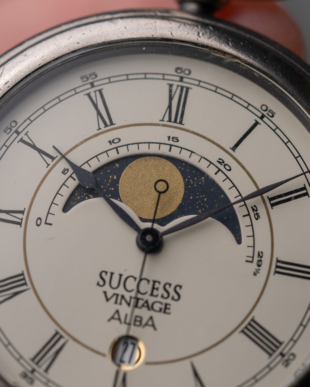 Seiko Alba Moonphase pocket watch